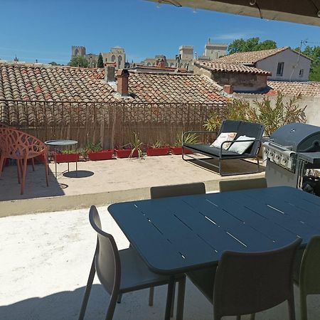 Maison Intra Muros, Terrasses Avec Vue Jaccuzzi Et Garage Avignone Camera foto
